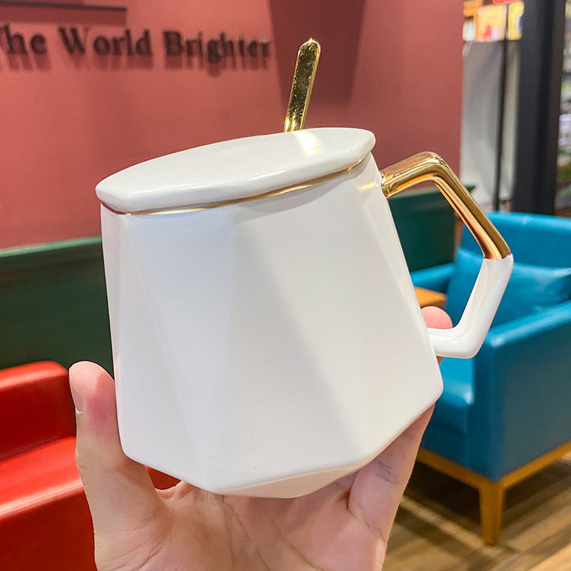 Nordic Wind Coffee Cup With Spoon