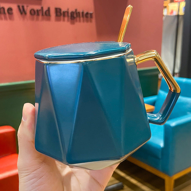 Nordic Wind Coffee Cup With Spoon