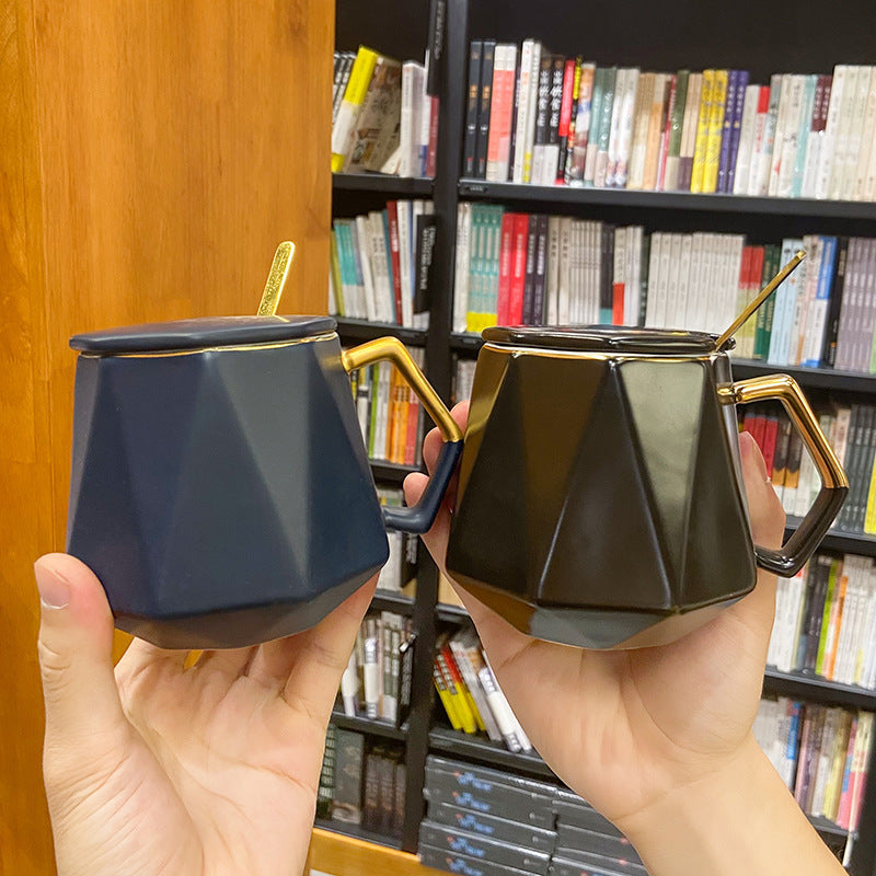 Nordic Wind Coffee Cup With Spoon