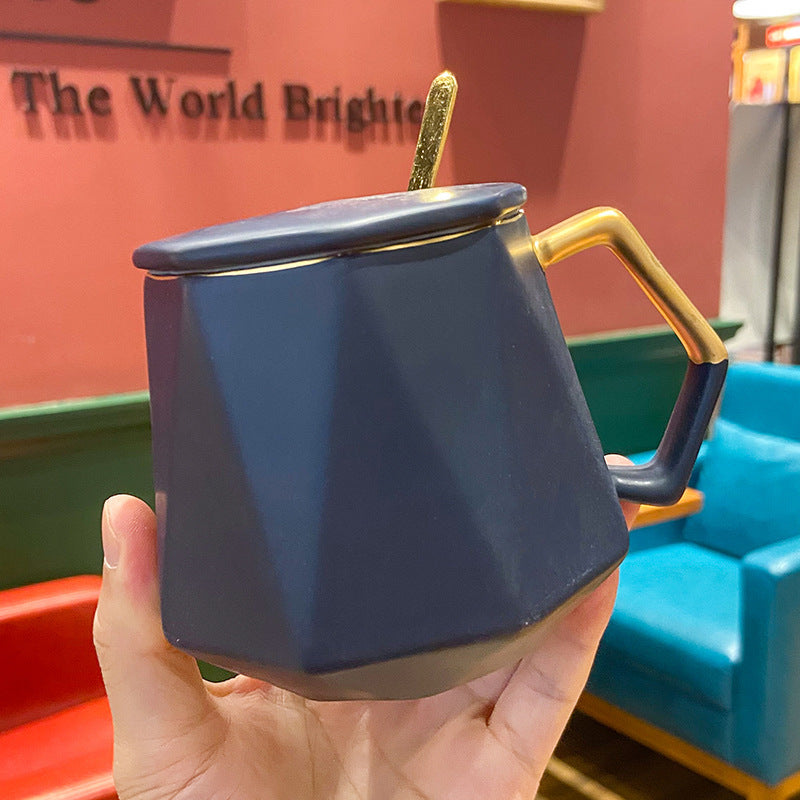 Nordic Wind Coffee Cup With Spoon