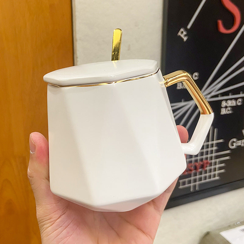 Nordic Wind Coffee Cup With Spoon