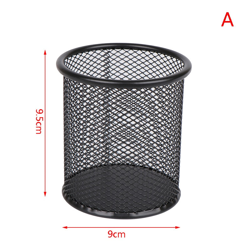 Black Mesh Stationary Desk Organiser