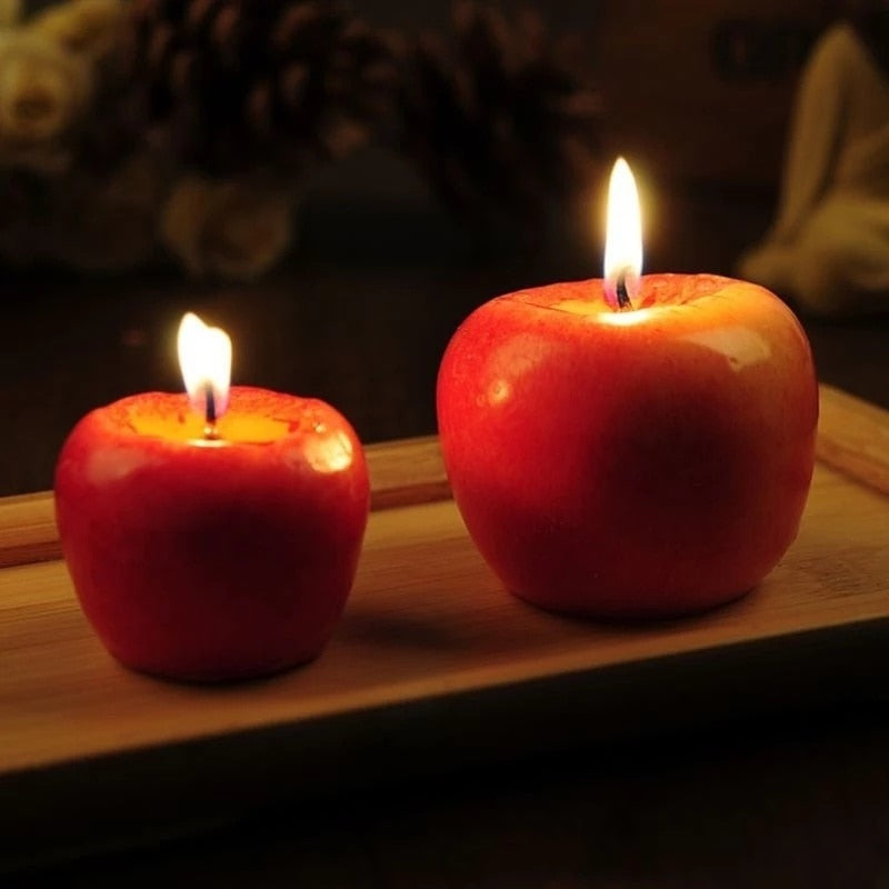 Home Red Apple Scented Candles