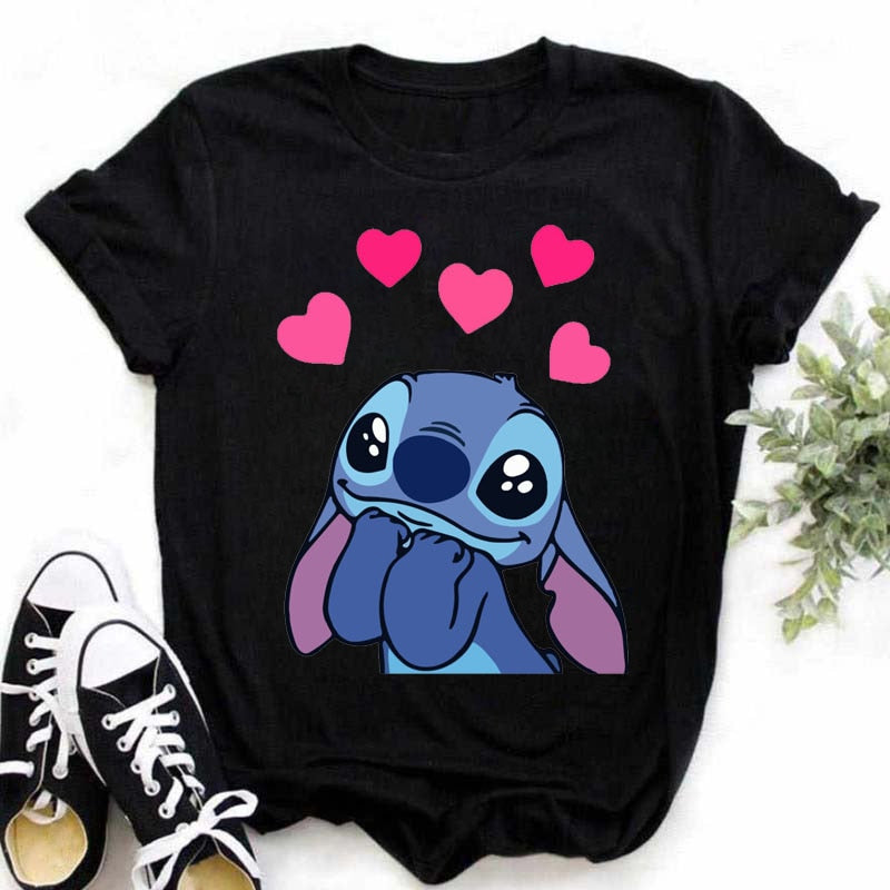 Womens Stitch T-Shirt's Various Styles