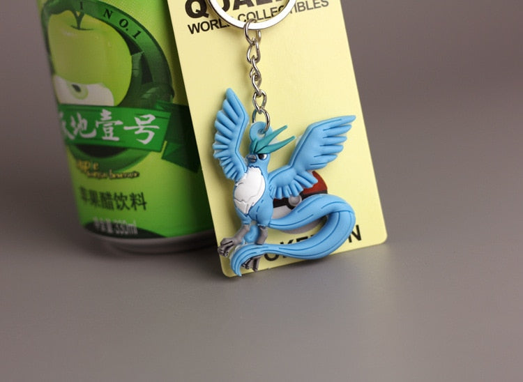 Pokemon Alloy Silicone Keychain Pendent