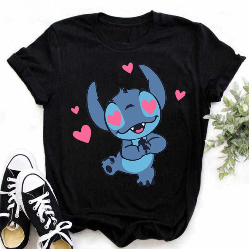Womens Stitch T-Shirt's Various Styles