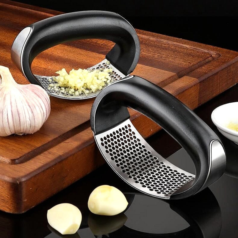 Stainless Steel Garlic Crusher/Press Kitchen Gadget