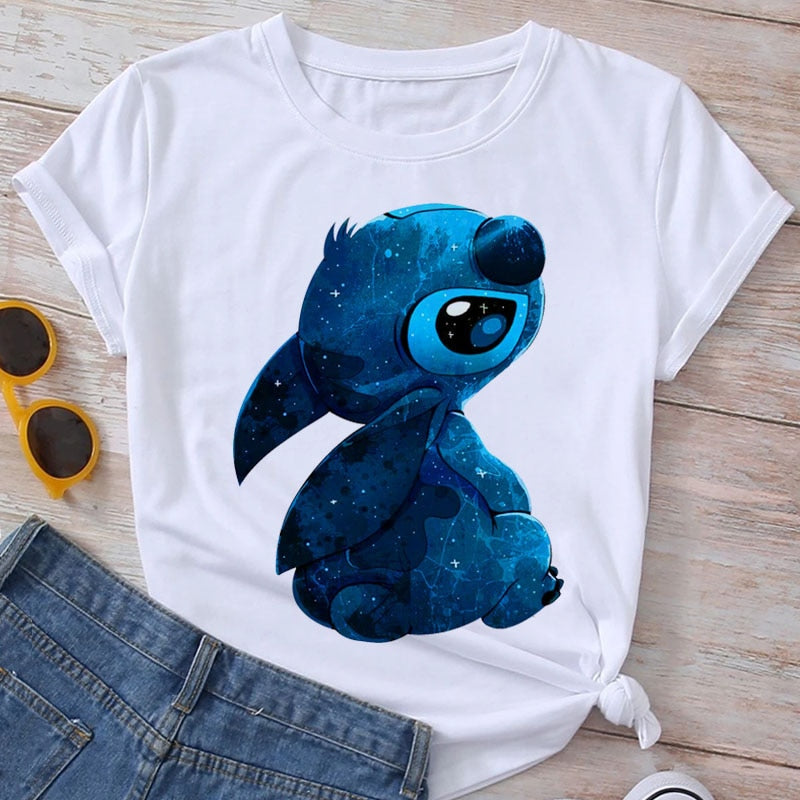 Womens Stitch T-Shirt's Various Styles