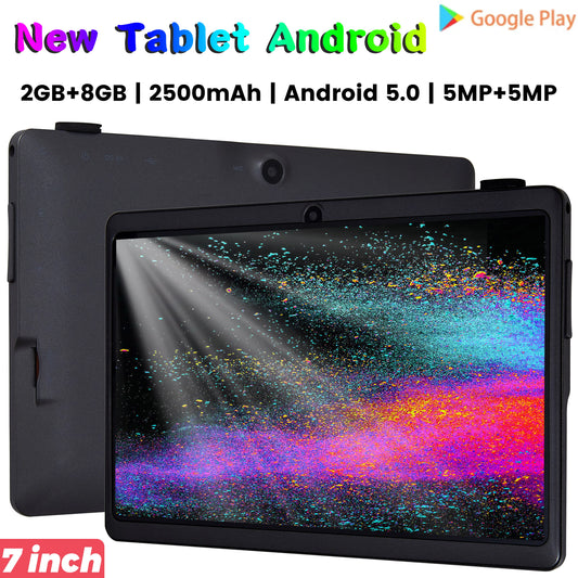 7.0 Inch Android Tablet 2GB Ram 8GB Rom Quad Core Android 5.0 PC Network 5.0MP Bluetooth Full screen