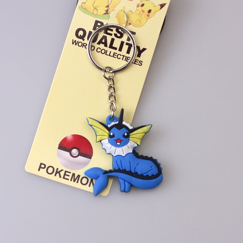 Pokemon Alloy Silicone Keychain Pendent