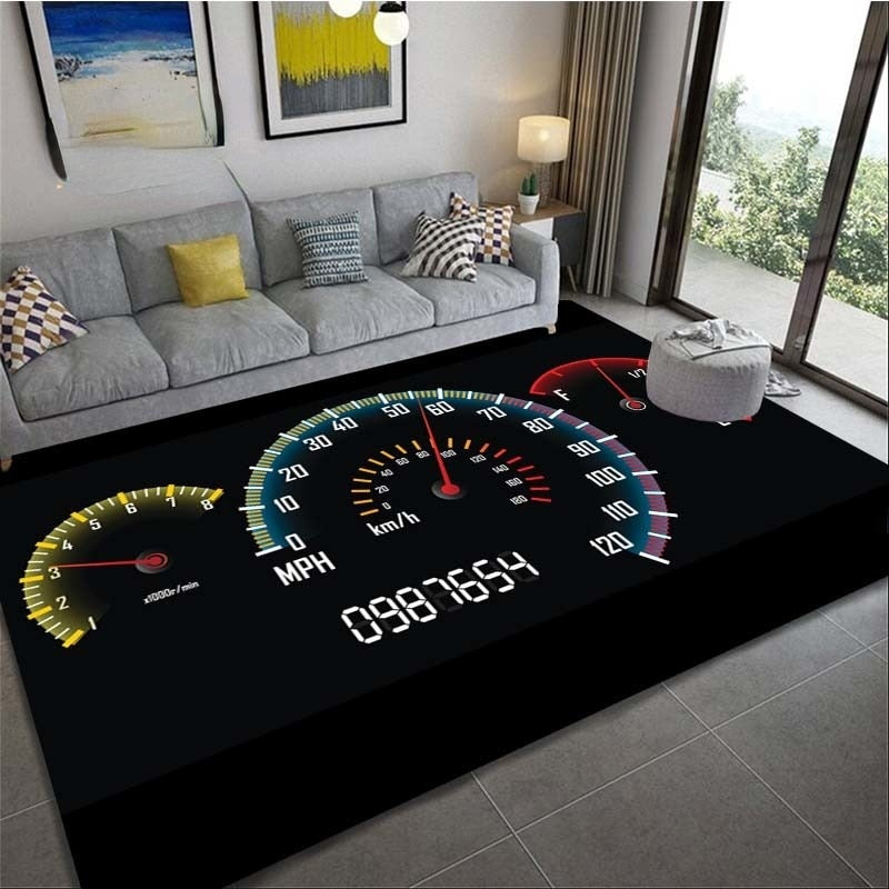 Motorcycle Ultra Soft Rugs Various Designs And Sizes
