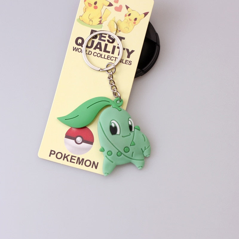 Pokemon Alloy Silicone Keychain Pendent