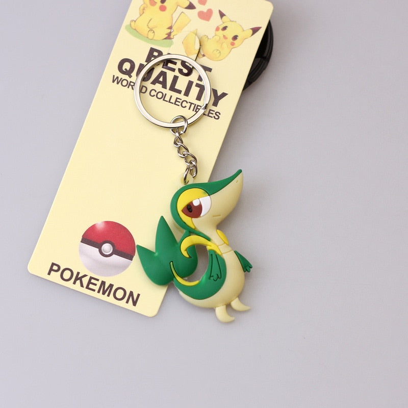 Pokemon Alloy Silicone Keychain Pendent