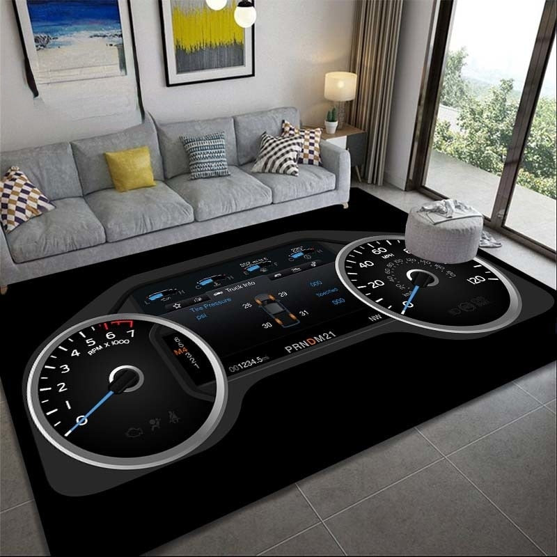 Motorcycle Ultra Soft Rugs Various Designs And Sizes