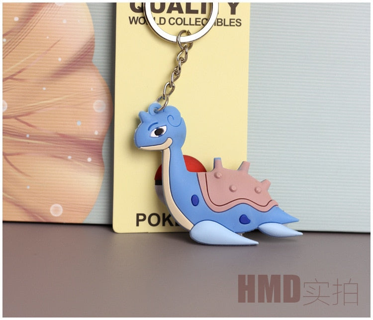 Pokemon Alloy Silicone Keychain Pendent