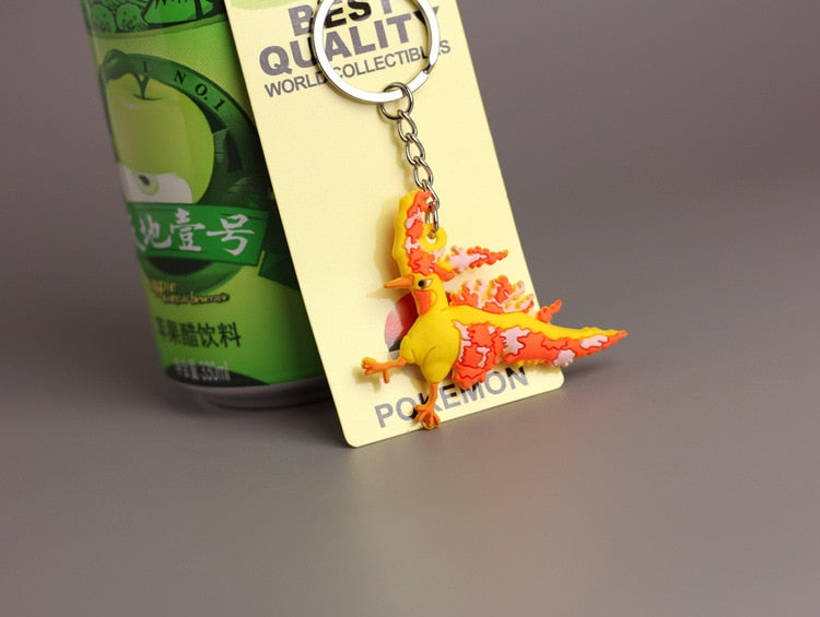 Pokemon Alloy Silicone Keychain Pendent