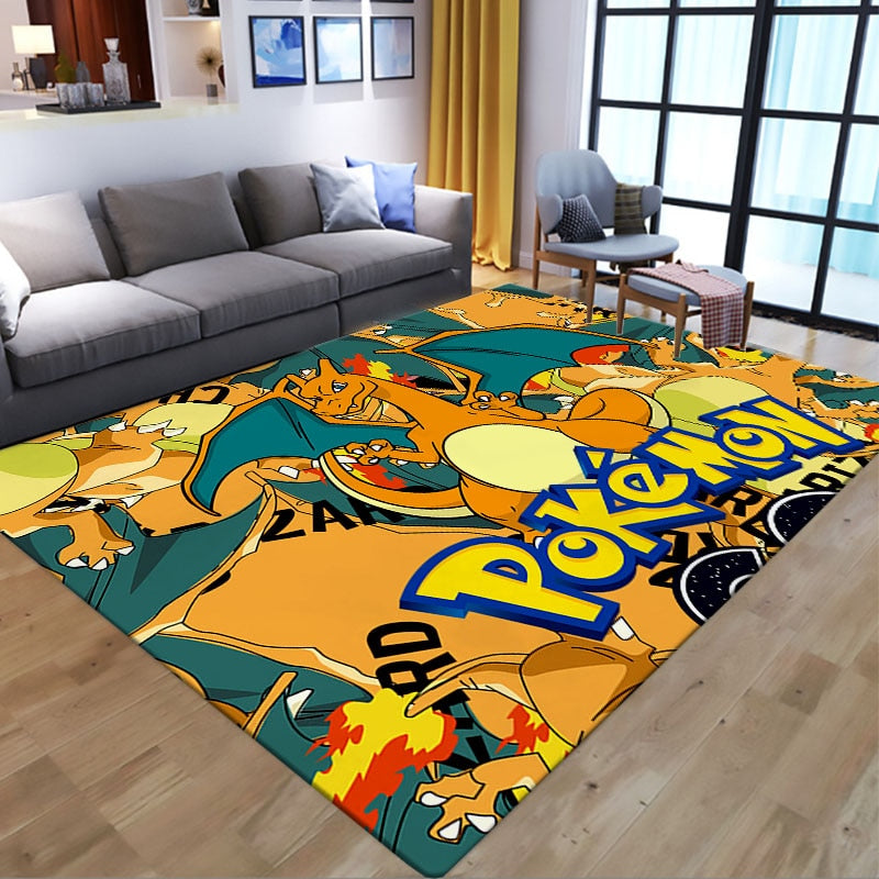 Pokemon Anti-Slip Rectangular Rug