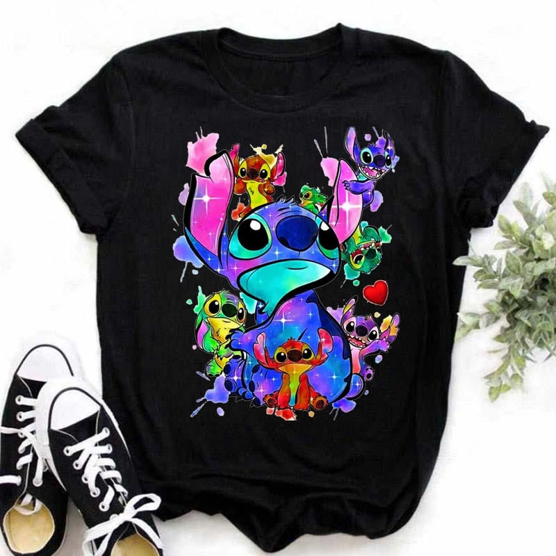 Womens Stitch T-Shirt's Various Styles