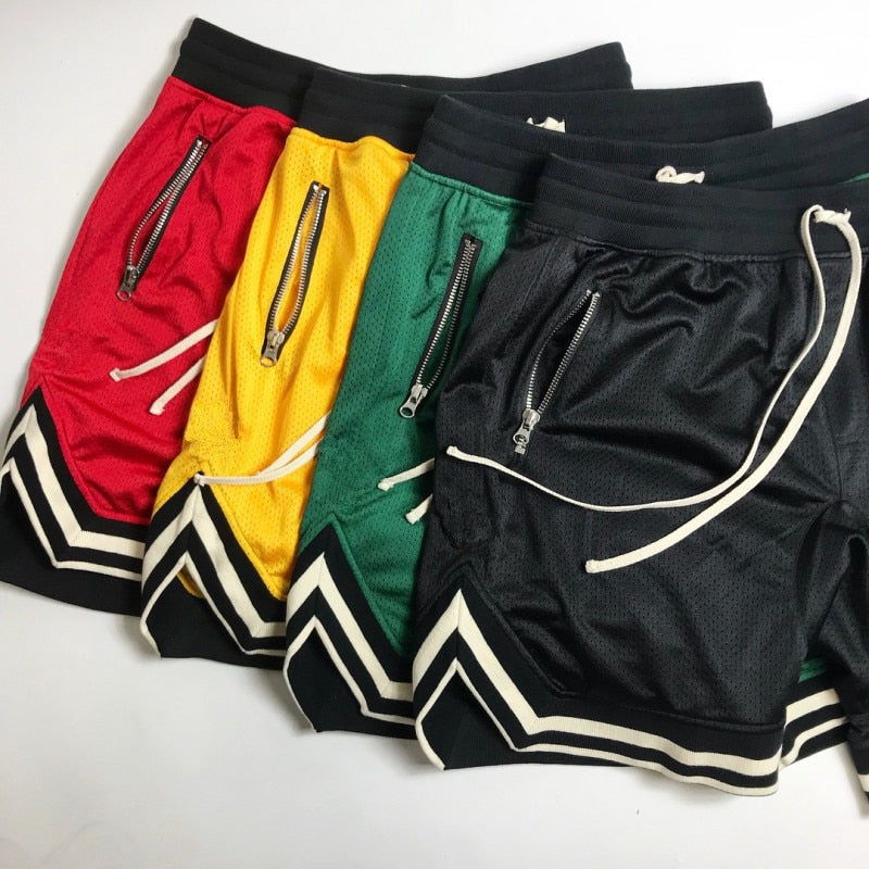 Running Shorts Men Mesh Gym Shorts Men Quick Dry Loose Sport Basketball Training Shorts Sportswear Summer Mens Shorts