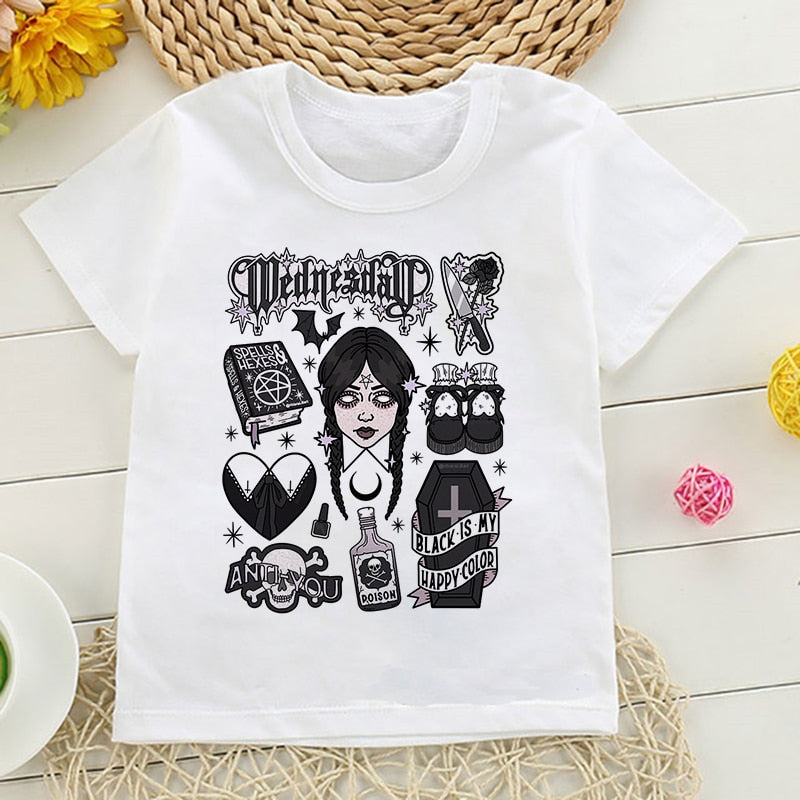 Wednesday Addams T-Shirt Various Styles