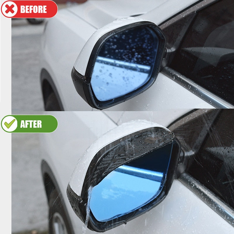 Car Wingmirror Raincovers 2 Packs Multiple Styles