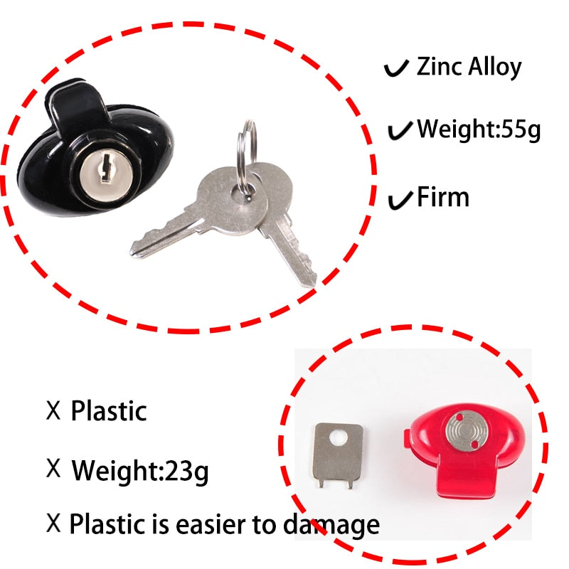 Universal Gun Trigger Lock With Keys