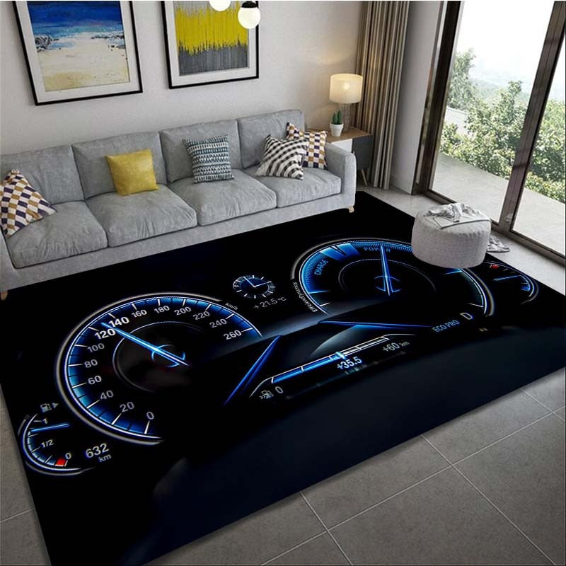 Motorcycle Ultra Soft Rugs Various Designs And Sizes