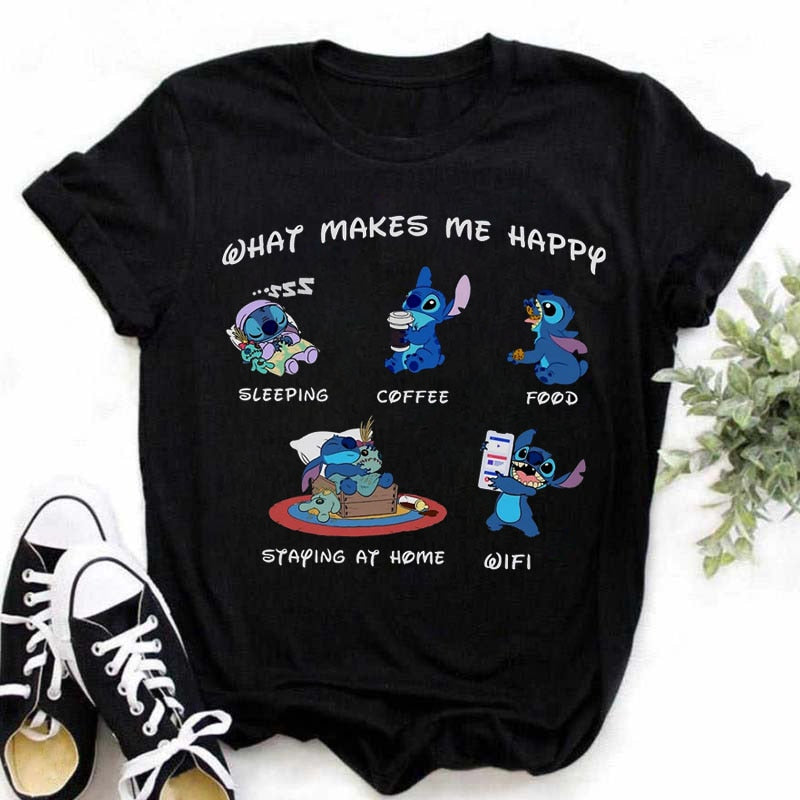 Womens Stitch T-Shirt's Various Styles