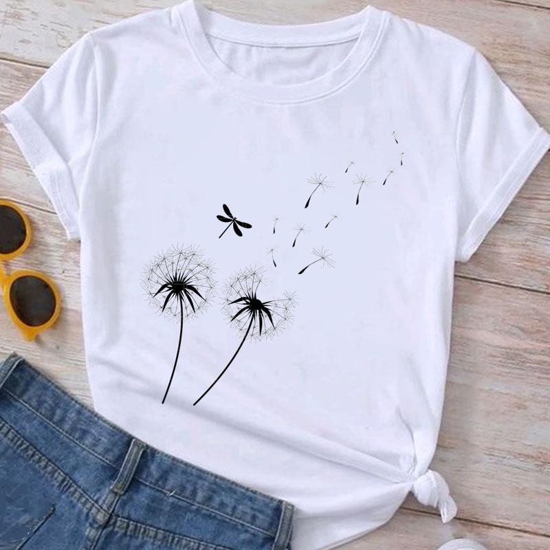 Womens Short Sleeved Peace Fashion T-Shirts Various Styles