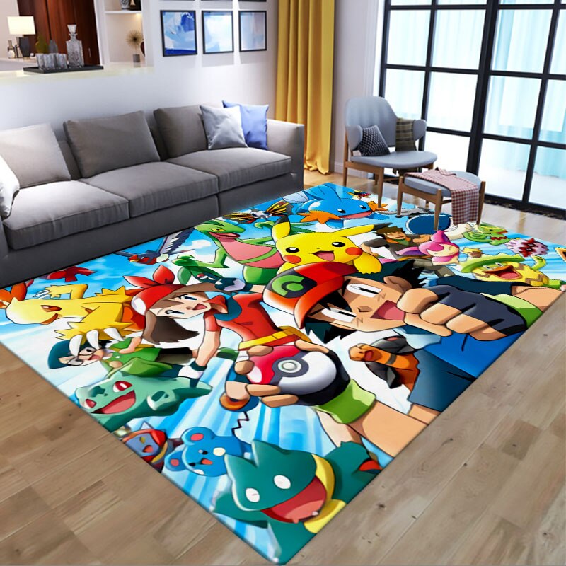 Pokemon Anti-Slip Rectangular Rug