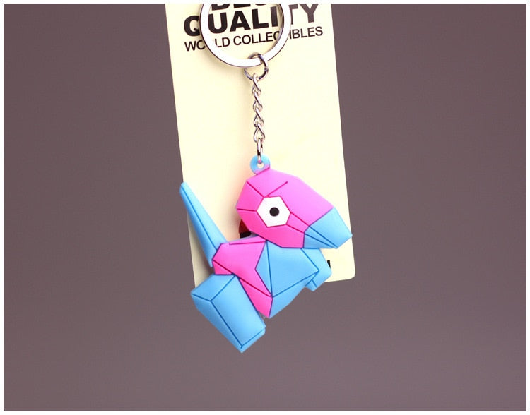 Pokemon Alloy Silicone Keychain Pendent