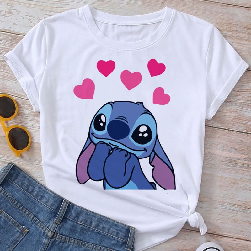 Womens Stitch T-Shirt's Various Styles