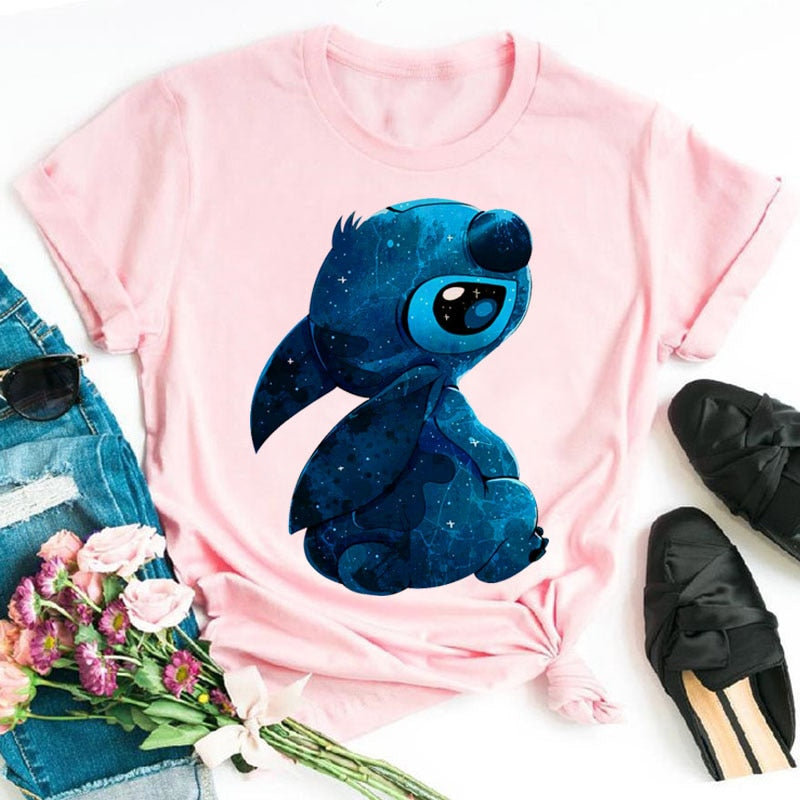 Womens Stitch T-Shirt's Various Styles