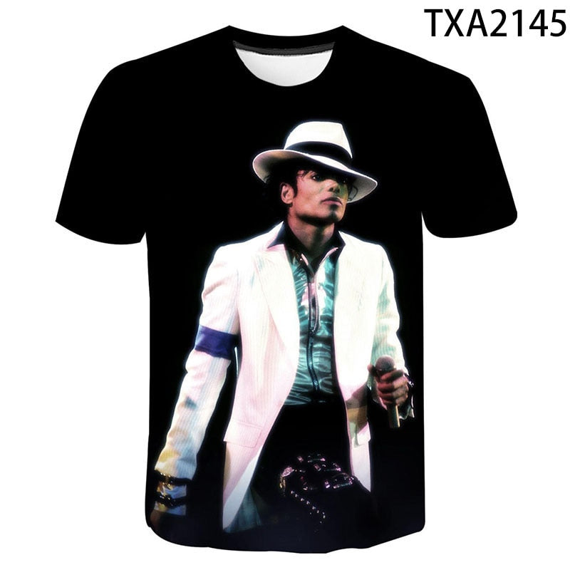 Michael Jackson 3d T-Shirt Unisex Various Designs