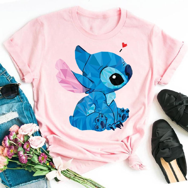 Womens Stitch T-Shirt's Various Styles
