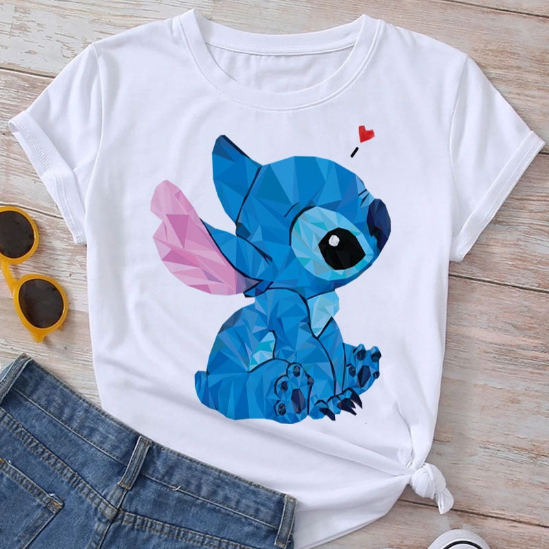 Womens Stitch T-Shirt's Various Styles