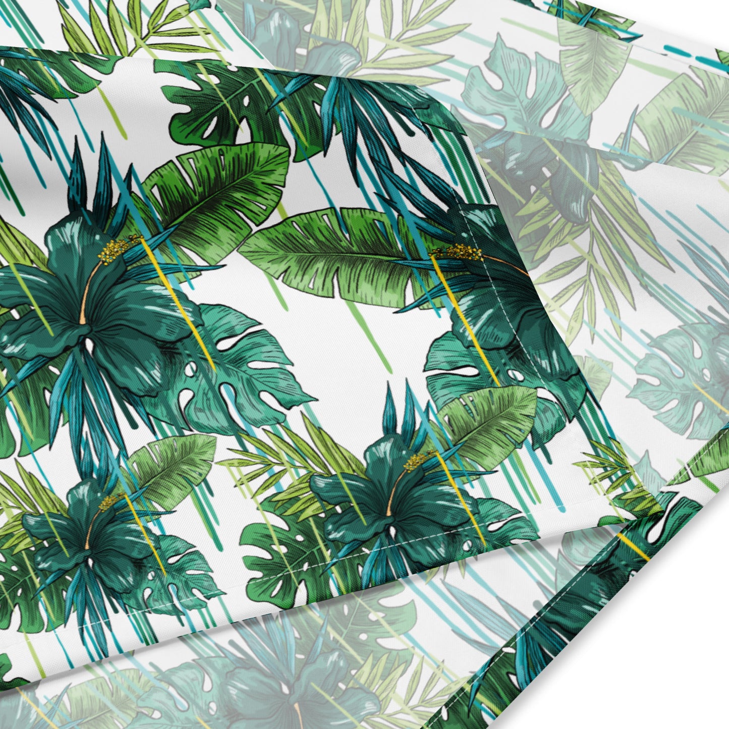 Green Flower All-over print bandana