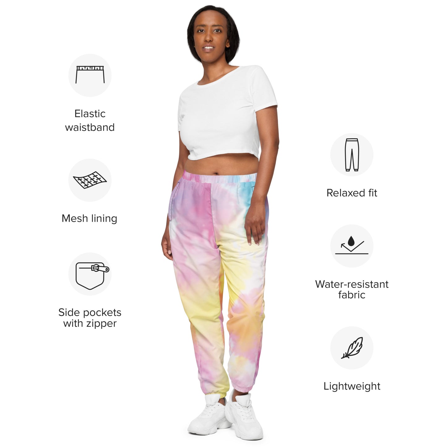 All Over Tye Dye Unisex track pants