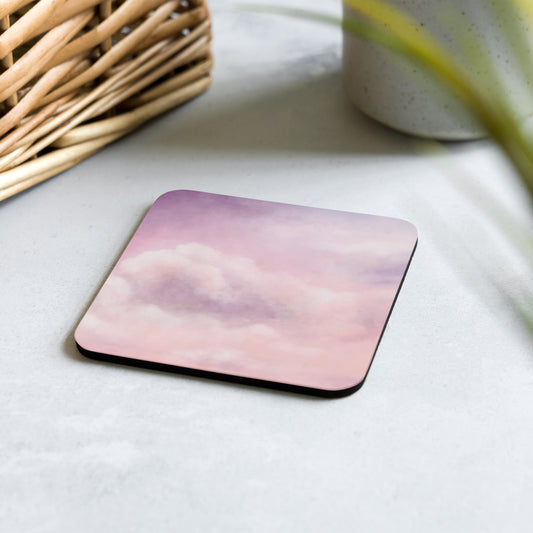 Clouds Cork-back coaster